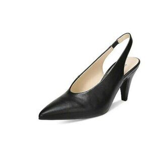 Bar III Black Slingback Heels